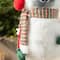 Glitzhome® 29"H Christmas Fabric Yeti With Telescoping Legs
